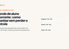 Agenda de aluno recorrente: como organizar sem perder o controle