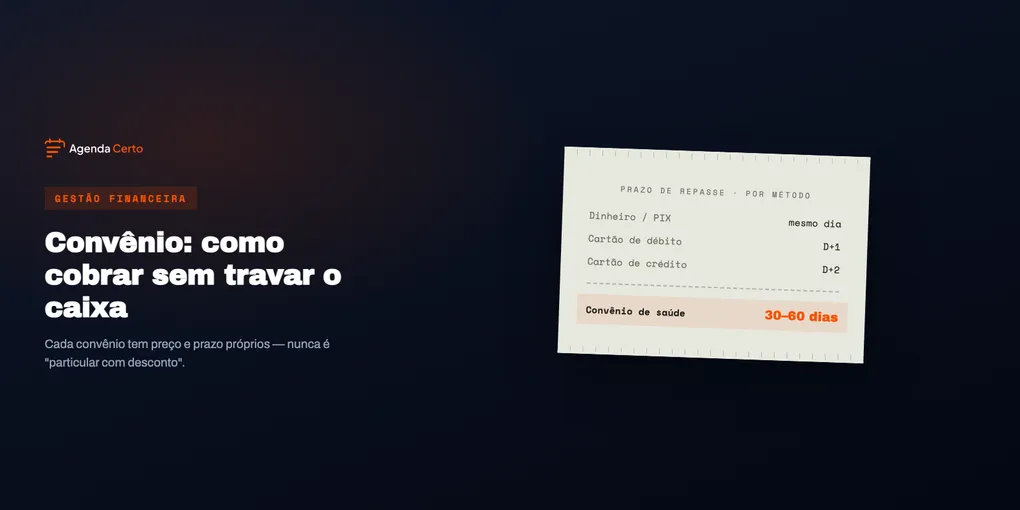 Convênio de saúde: como cobrar certo sem travar o caixa da clínica