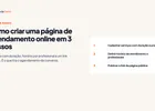 Como criar uma página de agendamento online em 3 passos